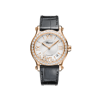 Chopard Happy Sport Women diamond watch FRONT