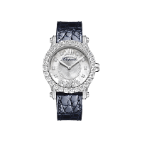 Chopard Happy Sport Women diamond watch FRONT