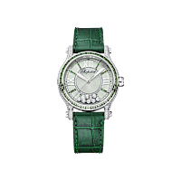 Chopard Happy Sport Women diamond watch FRONT