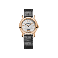 Chopard Happy Sport Women diamond watch FRONT