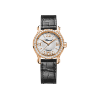 Chopard Happy Sport Women diamond watch FRONT