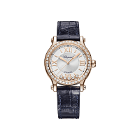 Chopard Happy Sport Women diamond watch FRONT