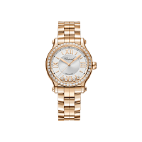 Chopard Happy Sport Women diamond watch FRONT