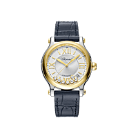 Chopard Happy Sport Women diamond watch FRONT