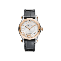 Chopard Happy Sport Women diamond watch FRONT