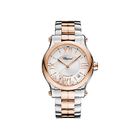 Chopard Happy Sport Women diamond watch FRONT