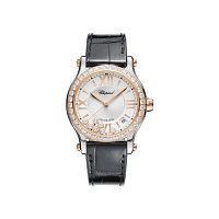 Chopard Happy Sport Women diamond watch FRONT
