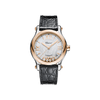 Chopard Happy Sport Women diamond watch FRONT