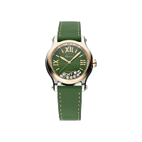Chopard Happy Sport系列 女性 diamond watch FRONT