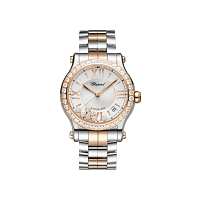 Chopard Happy Sport Femme - Montre diamant FRONT