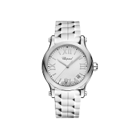 Chopard Happy Sport Damen diamond watch FRONT