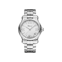 Chopard Happy Sport Women diamond watch FRONT