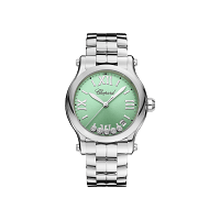 Chopard Happy Sport Women diamond watch FRONT