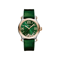 Chopard Happy Sport Women diamond watch FRONT