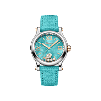 Chopard Happy Sport Women diamond watch FRONT
