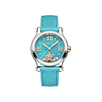 Chopard Happy Sport Women Diamond Watch Front view