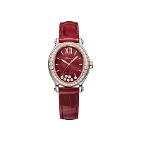 Chopard Happy Sport Women diamond watch FRONT