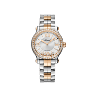 Chopard Happy Sport Women diamond watch FRONT