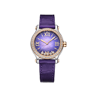 Chopard Happy Sport Women diamond watch FRONT