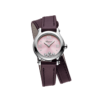 Chopard Happy Sport Women diamond watch FRONT