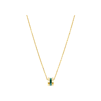 Chopard - Pendant Ice Cube Green HyCeram&reg; Pendant 797005-9003 front view