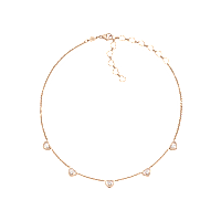 Chopard Diamond necklace My Happy Hearts 81A088-5501 3/4 view