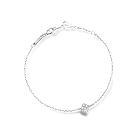 Chopard - سوار ألماس آيس كيوب بي كيوب 85A661-1001 عرض مثبت في حلقة مع المشبك