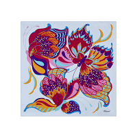 Butterfly scarf