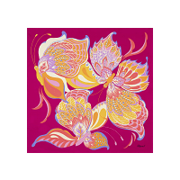 Butterfly scarf