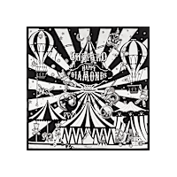 Black & white - 90 x 90 cm (35.4" x 35.4") Scarf flat view