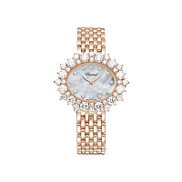 Chopard L'Heure du Diamant系列 女性 diamond watch FRONT