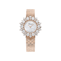 Chopard L'Heure du Diamant系列 女性 diamond watch FRONT