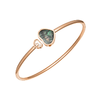 Chopard Diamond Bracelet Happy Hearts @857482-5310 3/4 view