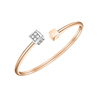 Chopard - 钻石 手链 Ice Cube Be Cube系列 @85A661-9003    3/4视图