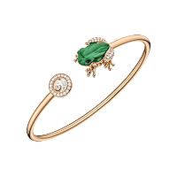Chopard Diamond Bracelet Happy Diamonds Frog @85A691-5200 3/4 view