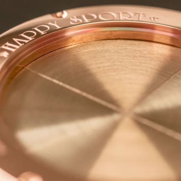 Luxury Women diamond watch Happy Sport Métier d'art