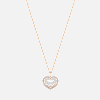 Chopard - Diamond Pendant Happy Diamonds Icons 79A194-5201 front view