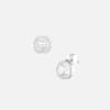 Chopard - Diamond Earrings Happy Diamonds Icons 83A191-1201 front & 3/4 view