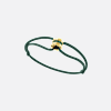 Chopard - Bracelet Ice Cube Green HyCeram&reg; Bracelet 857005-9003 fastened in a loop with the buckle view