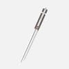 Chopard brushed bronze-toned & silver-toned metal ICE CUBE BALLPOINT PEN front view