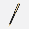 Chopard stainless steel black-toned Happy diamonds ballpoint pen front view