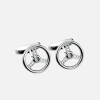 Boutons de manchette "racing steering wheel"