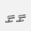 Ice Cube Cylindrical Cufflinks