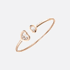 Chopard Diamond Bracelet Happy Diamonds Icons @85A614-5000 3/4 view