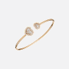 Chopard Diamond 手链/手镯 Happy Diamonds Icons @85A614-5200 3/4 view