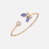 Chopard Diamond Bracelet Happy Diamonds Butterfly @85A690-5200 3/4 view